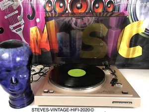 Tocadiscos Marantz 6025 transmisión por correa/apagado automático 2 velocidades raro en muy buena condición L@@K P+P gratis - Imagen 1 de 21