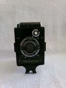 Vintage Echo Pearlette Rokuoh-Sha Bellows Film Camera Made in Occupied Japan - Picture 1 of 19