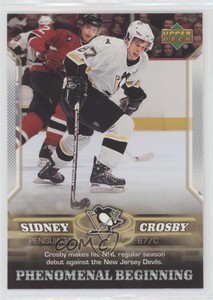 2005-06 Upper Deck Phenomenal Beginning Sidney Crosby #2 Rookie RC