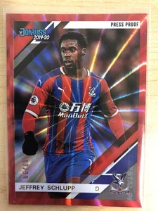 2019-20 Chronicles Soccer Donruss Press Proof Red Laser 61 Jeffrey Schlupp /99 - Picture 1 of 1