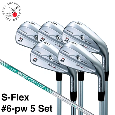 Bridgestone B 233HF Iron Wedge #6-pw 5p Set S Flex N.S.PRO 850GH neo Steel Shaft - Image 1 of 4