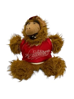 Vintage 1988 Alf 12" Plush Hand Puppet Orbiters Baseball Hat/Jersey Burger King - Image 1 of 4