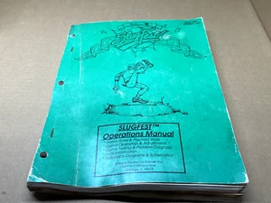 MLB SLUGFEST ORIGINAL Williams Handbuch SERVICE BETRIEBSANLEITUNG FLIPPER - Bild 1 von 2