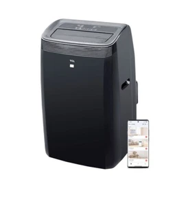 TCL 10,000 BTU SACC Portable Air Conditioner and Heater, Black, W10PH95-B - Picture 1 of 19