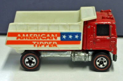 Hot Wheels Redline American Tipper Rojo Esmalte Colores Voladores Bonito 1973 Foto 1 de 4