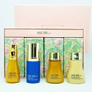 SU:M37 Best Essence Special Gift 4pcs Set Anti Wrinkle Brightening K-Beauty