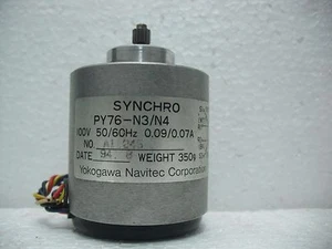 Synchro PY76-N3-N4 100v 50-60Hz 0.09-0.07A Yokogawa Navitec - Picture 1 of 9