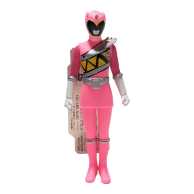 Zyuden Sentai Kyoryuger Sentai Hero Series Pink Soft Vinyl Figure Bandai 2012 - Image 1 of 2