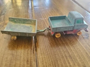 Unimog Matchbox con remolque - Imagen 1 de 5