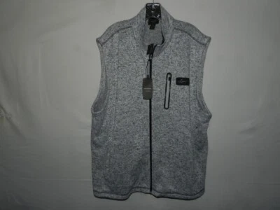 Greg Norman for Tasso Elba Designer Full Zip Fleece Sweater Vest Jacket XXL - Image 1 of 3