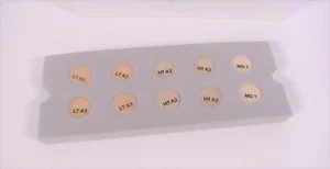 Litio-Disilicato Vitrocerámica-En Blanco, Prensado Cerámica 10 Unidades, Bloque Cerámico, Dental - Imagen 1 de 3