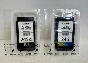 Genuine CANON Ink Cartridges PG-245XL and CL-246. Open Box. One Of Each. - Picture 1 of 4