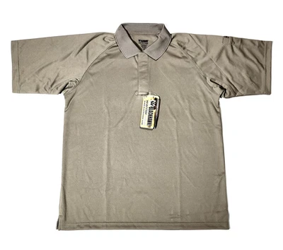 NEW! Blackhawk! Warrior Wear Men's Performance Polo Shirt (Silver Tan) LARGE NWT - image 1 of 4
