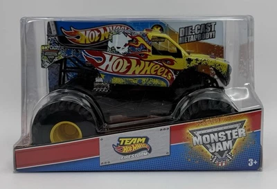 Hot Wheels Monster Jam 2013 Team Firestorm 1:24 Die Cast Metal Decade Special Ed - Image 1 of 4