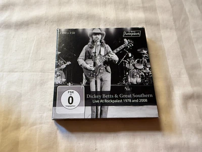 Dickey Betts & Great Southern Live at Rockpalast 3CD/2DVD Import Allman OOP RARE - Image 1 of 3