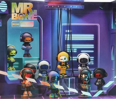 Auténtico Mr.bone Mini Serie Espacial Confirmado Caja Ciega Figura Hot Toys Regalo  Foto 1 de 4
