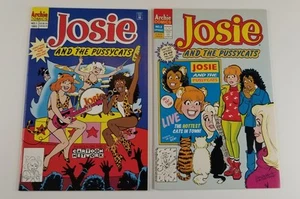 NM M Josie and The Pussycats #1 #2 1993 Poster Attached Dan Decarlo Z178 - Picture 1 of 6
