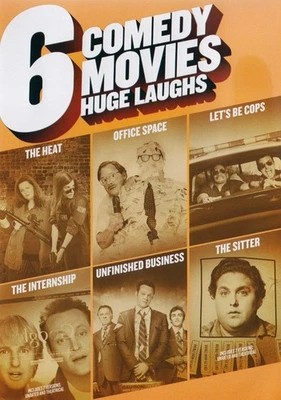 6 Comedy Movies Huge Laughs (The Heat / Office Space / Let's be Cops / The I... - Image 1 of 2