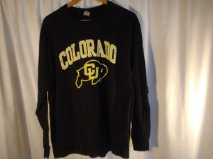 Camisa Grande Champion NCAA University Of Colorado Buffaloes Manga Larga - Imagen 1 de 3