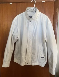 Members Only ‘Mariner’ Jacket Men’s Large White VINTAGE EXCELLENT CONDITION Nice - Picture 1 of 22