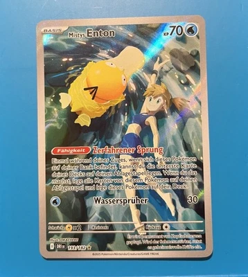 Pokémon Karte Mistys Enton Illustration Rare 193/182 Ewige Rivalen NM DEUTSCH - Bild 1 von 2
