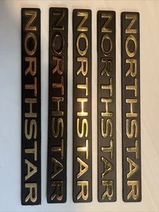 OEM Cadillac Northstar Gold Emblem Badge Logo NOS **ONE PER ORDER** - Picture 1 of 3