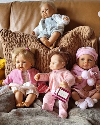 Künstlerpuppe Antonio Juan, Emma von Ashton Drake und 2 weitere Namenlose. - Bild 1 von 4