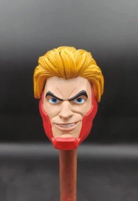 Marvel Legends Заказная Улыбающаяся Голова Powerplex Непобедимый Масштаб 1/12 Раскрашенная - Изображение 1 из 2