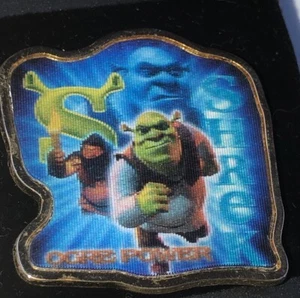 4D Shrek, Universal Studios DreamWorks pin badge In NEW Condition - Picture 1 of 9