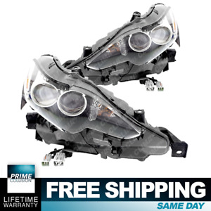 TYC Headlight Right and Left s for 14-15 Lexus IS250 / IS300 14-16 / IS200t 2016