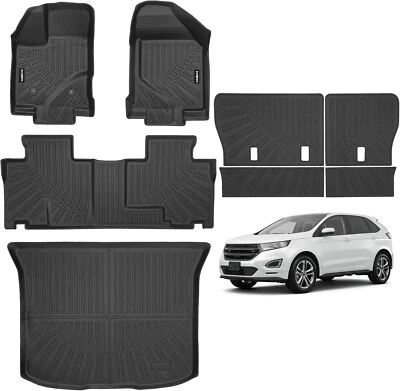 All Weather Front Floor Mats, Cargo Liner  2007-2014 Ford Edge/2007-2015 Lincoln Foto 1 de 4