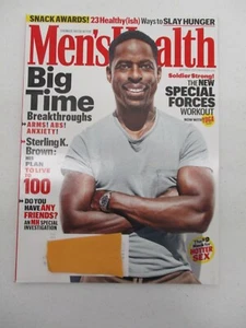 MEN'S HEALTH MAGAZINE NOVEMBER 2019 STERLING K BROWN HIS PLAN TO LIVE - Picture 1 of 2
