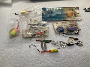 Lot Of Fishing Lures Manns Little George, Airex, Paul Bunyan Etc. - Picture 1 of 24
