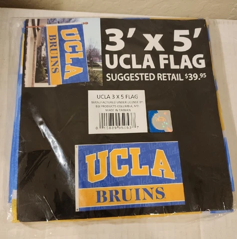UCLA Bruins University of California 3x5 Flag Banner Officially Licensed JGB4G Cover