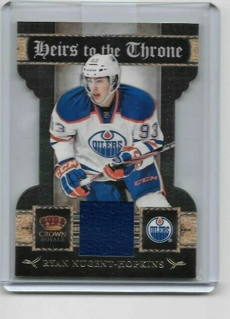 Ryan Nugent-Hopkins   Heirs to the Throne   game used jersey card - Image 1 of 1