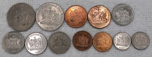 Set of 12 Trinidad and Tobago Coins - Picture 1 of 2