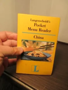 2001 Langenscheidt's Pocket Menu Reader China by: Langenscheidt - Imagen 1 de 2
