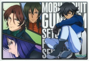 medium pencil board Shitajiki Gundam 00 OO anime Setsuna Lockon Tieria Allelujah - Picture 1 of 2