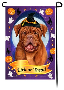 Halloween Garden Flag - Dogue de Bordeaux - Picture 1 of 1