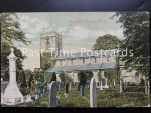 c1909 Lincolnshire: Scawby Church, Brigg - PMK 'SCAWBY' cds - Foto 1 di 1