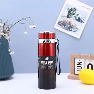 Outdoor Thermos Large Capacity, Portable, Stainless Steel, Hot &Cold Bottle - Picture 1 of 14