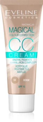 Eveline CC Cream Magical Colour Correction Beige 30ml - Image 1 of 2