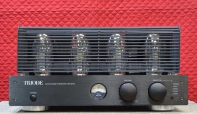 TRIODE MUSASHI Stereo Integrated Amplifier KT150 Tube 100V DEMO JAPAN vintage - Image 1 of 4