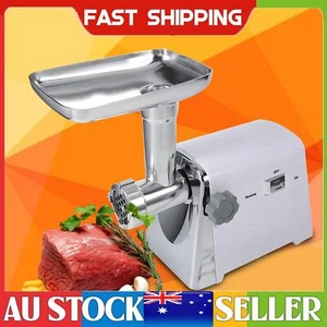 Electric Heavy Duty Meat Grinder for Home Use – Stainless Steel & Alloy - Picture 1 of 19