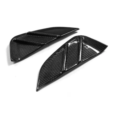 Real Carbon Fiber Side Fender Vent Trim Bodykit Fit For BMW M3 G80 2021-2023 - Image 1 of 4