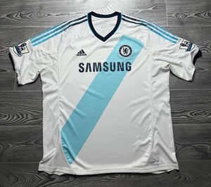 CHELSEA 2012 2013 AWAY FOOTBALL SHIRT SOCCER JERSEY ADIDAS 2xl - Picture 1 of 17