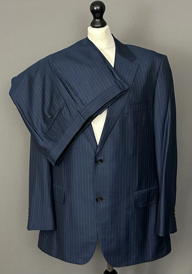 HUGO BOSS SUIT - SALINGER1 BOOK - SILK & WOOL - Size IT 54 - 44" Chest W 39 L 31 - Image 1 of 4