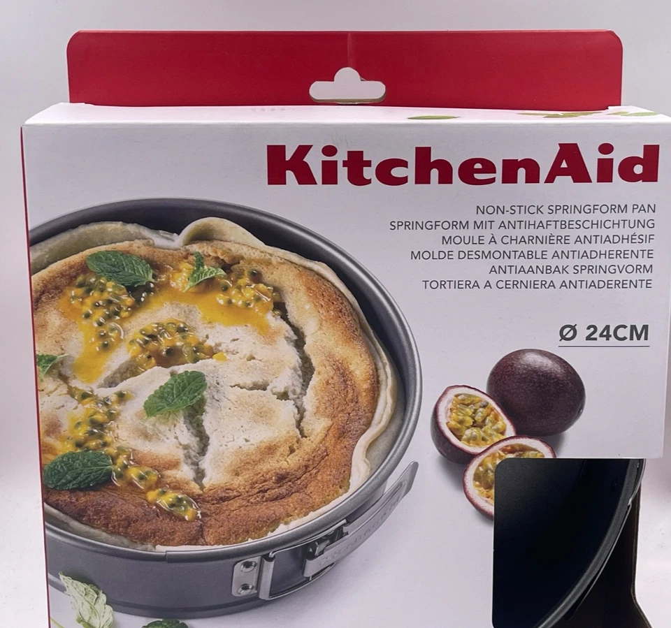 KITCHENAID 24 CM SPRINGFORM BACKFORM ANTIHAFTBESCHICHTUNG STAHL ALUMINIERT - Bild 1 von 4
