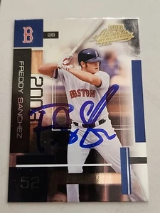Freddy Sanchez Signed 2003 Playoff Absolute Memorabilia - #55 - Picture 1 of 2