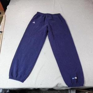 Vintage Adidas Jogginghose Herren Large Blau Sport Jogger Made USA Hose 90s - Bild 1 von 17